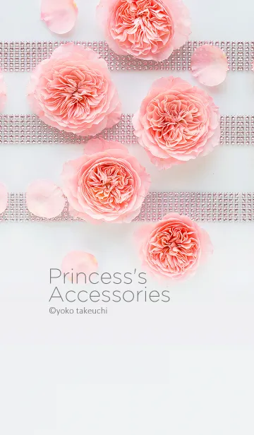 [LINE着せ替え] Princess's Accessories～プリンセスのバラの画像1