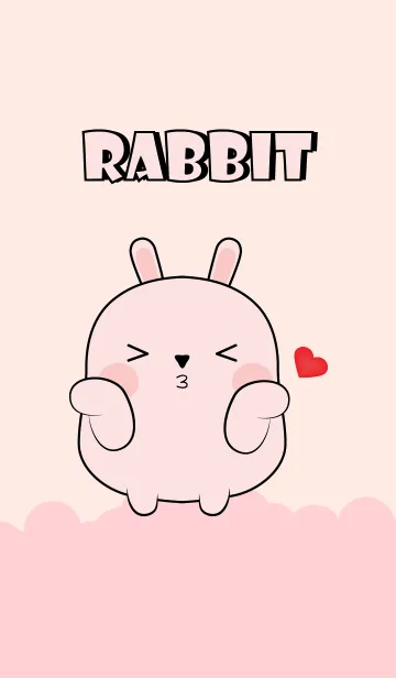 Emotion Love You Pink Rabbit (jp)の着せ替えメイン画像