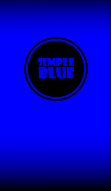 [LINE着せ替え] Blue And Black Ver.6 (jp)の画像1