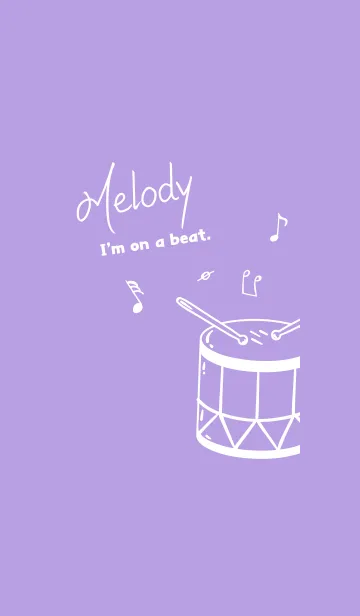[LINE着せ替え] いつでも心に音楽を Drum verの画像1