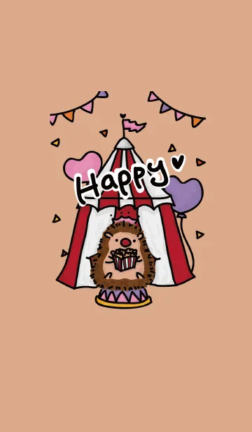 [LINE着せ替え] Circus Hedgehogの画像1