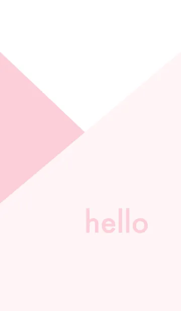 [LINE着せ替え] hello - くすみピンクの画像1