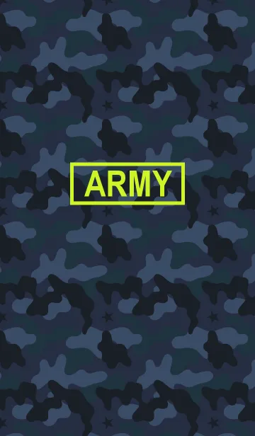 [LINE着せ替え] ARMY【ネイビー】の画像1