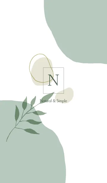 [LINE着せ替え] Natural ＆ Simple 02の画像1