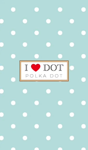 [LINE着せ替え] I LOVE DOT！-5の画像1