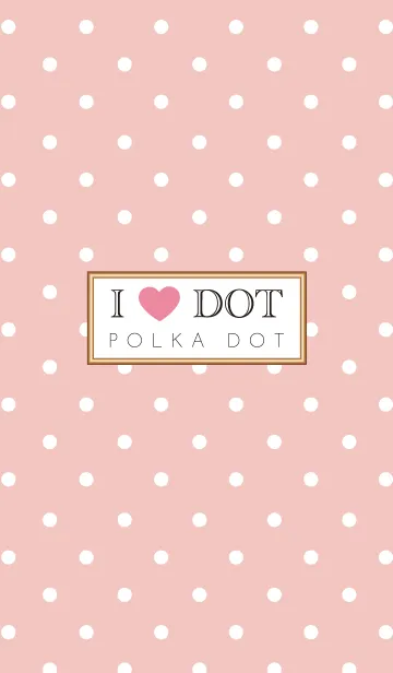 [LINE着せ替え] I LOVE DOT！-7の画像1