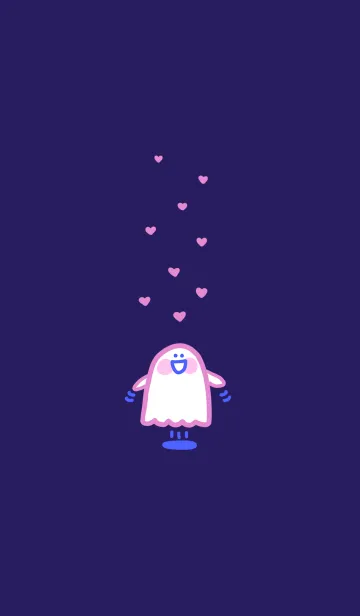 [LINE着せ替え] Happy Ghost Pinkyの画像1