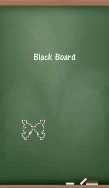 [LINE着せ替え] Black Board Love Version 16.の画像1