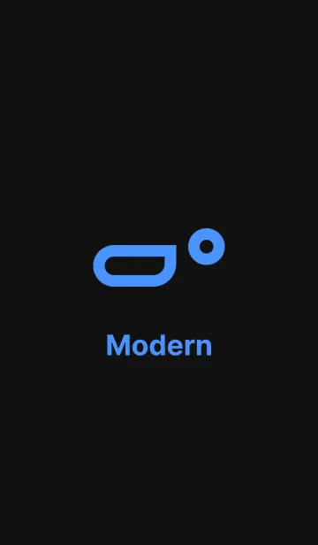 [LINE着せ替え] Modern Dawn - Dark Themeの画像1