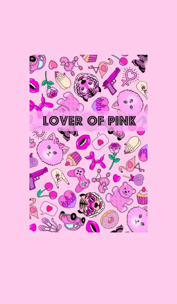 [LINE着せ替え] Lover Of PINK ピンク好きのための着せ替えの画像1