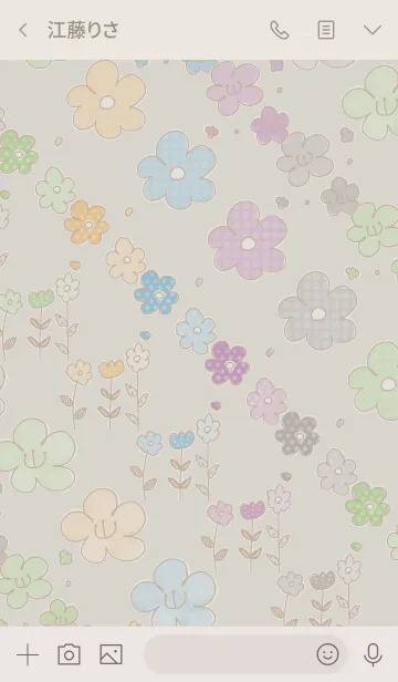 [LINE着せ替え] 推し色あるかな～着せ替え046～の画像3