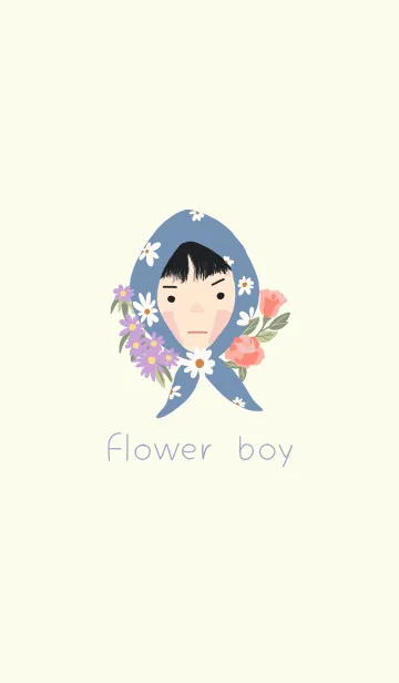 [LINE着せ替え] Flower Boyの画像1