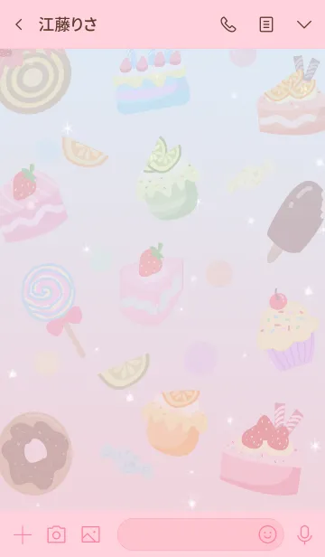 [LINE着せ替え] sweets sweetsの画像3