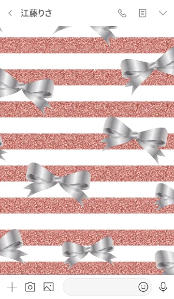 [LINE着せ替え] Ribbon Style-79の画像3