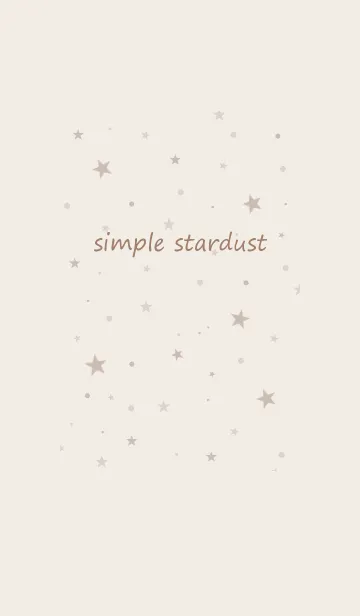 [LINE着せ替え] simple stardust**grayの画像1