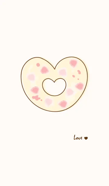 [LINE着せ替え] Yummy donuts theme 10の画像1