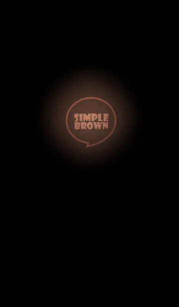 [LINE着せ替え] Brown Neon Theme v.5 (jp)の画像1