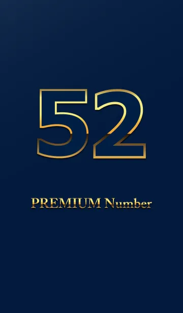 [LINE着せ替え] PREMIUM Number 52の画像1