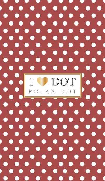 [LINE着せ替え] I LOVE DOT！-8の画像1