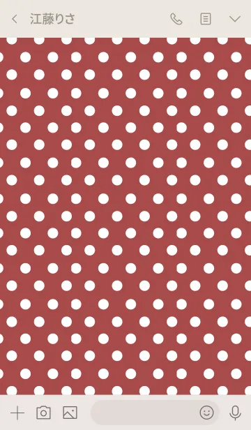 [LINE着せ替え] I LOVE DOT！-8の画像3