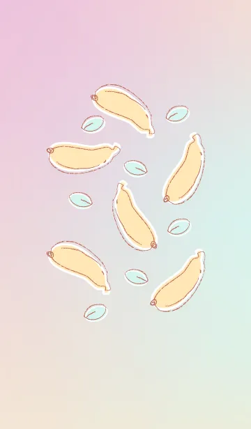 [LINE着せ替え] Bananas theme 34 :)の画像1