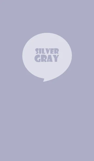 [LINE着せ替え] Silver Gray Theme Ver.4 (jp)の画像1