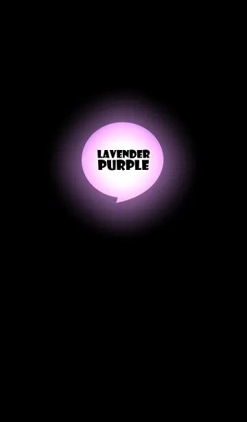 [LINE着せ替え] Lavender Purple In Black v.5 (jp)の画像1