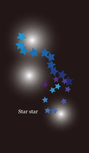 [LINE着せ替え] Flowing starsの画像1