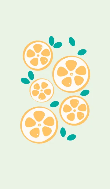 [LINE着せ替え] Sliced lemon theme 14の画像1