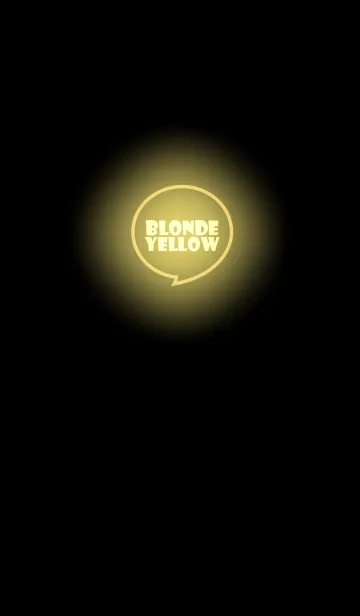 [LINE着せ替え] Blonde Yellow Neon Theme v.5 (jp)の画像1