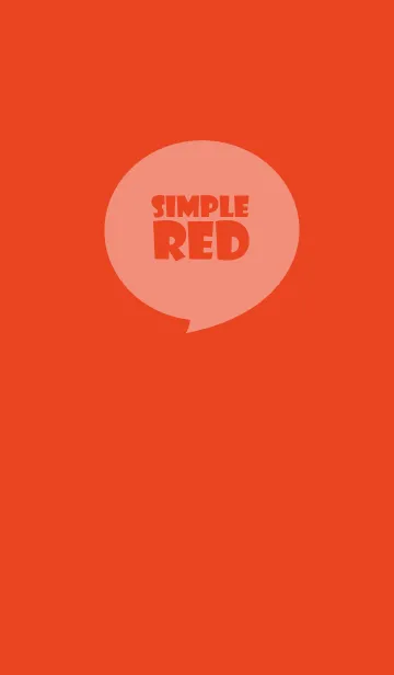 [LINE着せ替え] Red Theme Ver.4 (jp)の画像1