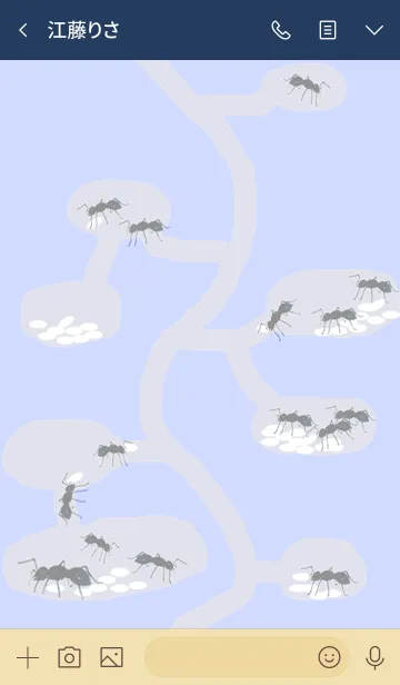 [LINE着せ替え] 蟻の巣の画像3