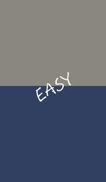 [LINE着せ替え] Easy Gray Blueの画像1