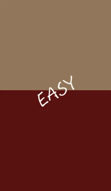 [LINE着せ替え] Easy Dark Redの画像1