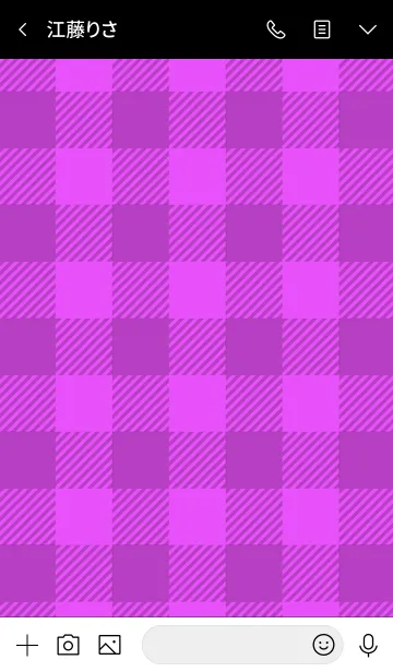 [LINE着せ替え] ザ チェック 019の画像3