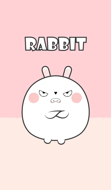 [LINE着せ替え] Lover Fat White Rabbit Theme (jp)の画像1