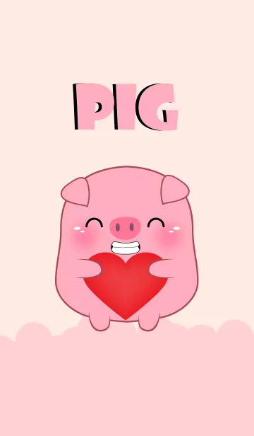 [LINE着せ替え] Emotion Love You Pig (jp)の画像1