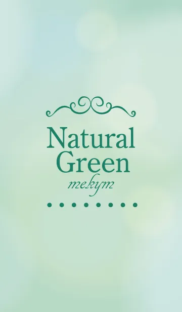 Natural Green 16 -MEKYM-の着せ替えメイン画像