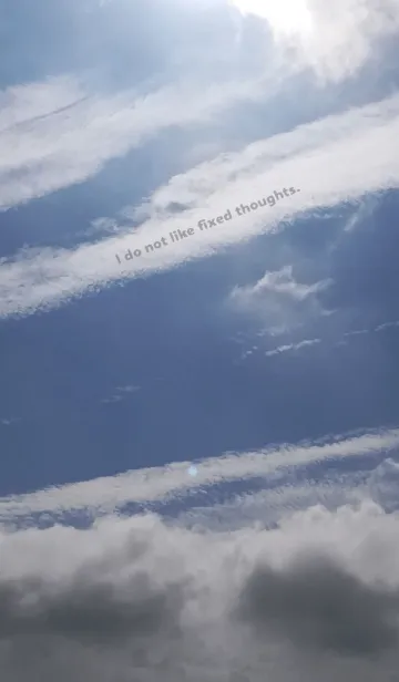 [LINE着せ替え] 凝り固まった考えが嫌いなだけ。の画像1