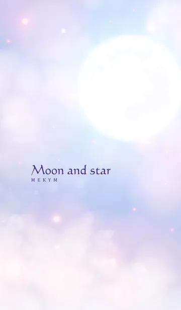 [LINE着せ替え] Moon and star -MEKYM- 27の画像1