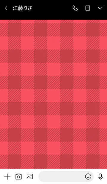 [LINE着せ替え] ザ チェック 021の画像3