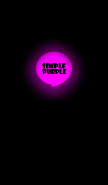 [LINE着せ替え] Purple In Black v.5 (jp)の画像1