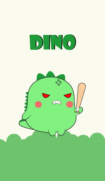 [LINE着せ替え] Emotion Angry Dinosaur (jp)の画像1