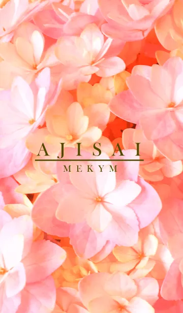 [LINE着せ替え] AJISAI Flower -MEKYM- 2の画像1