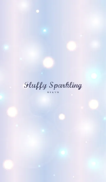 [LINE着せ替え] Fluffy Sparkling -MEKYM-の画像1