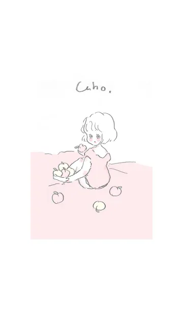 [LINE着せ替え] Caho'stheme peachの画像1