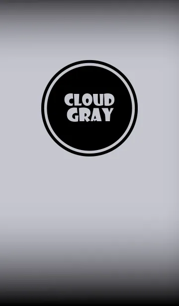 [LINE着せ替え] Cloud Gray And Black Ver.6 (jp)の画像1