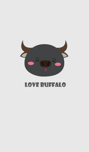 [LINE着せ替え] Simple Lover Buffalo Theme (jp)の画像1