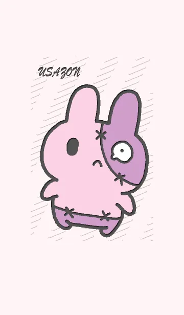 [LINE着せ替え] うさぞん ピンクの画像1