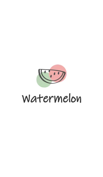 [LINE着せ替え] 簡単なスイカ塗抹標本の画像1